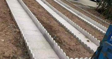 吉林省芝麻白花边石