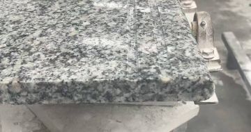 吉林省芝麻白楼梯踏步 芙蓉白