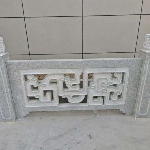 吉林省芝麻白河道栏杆 桥栏杆