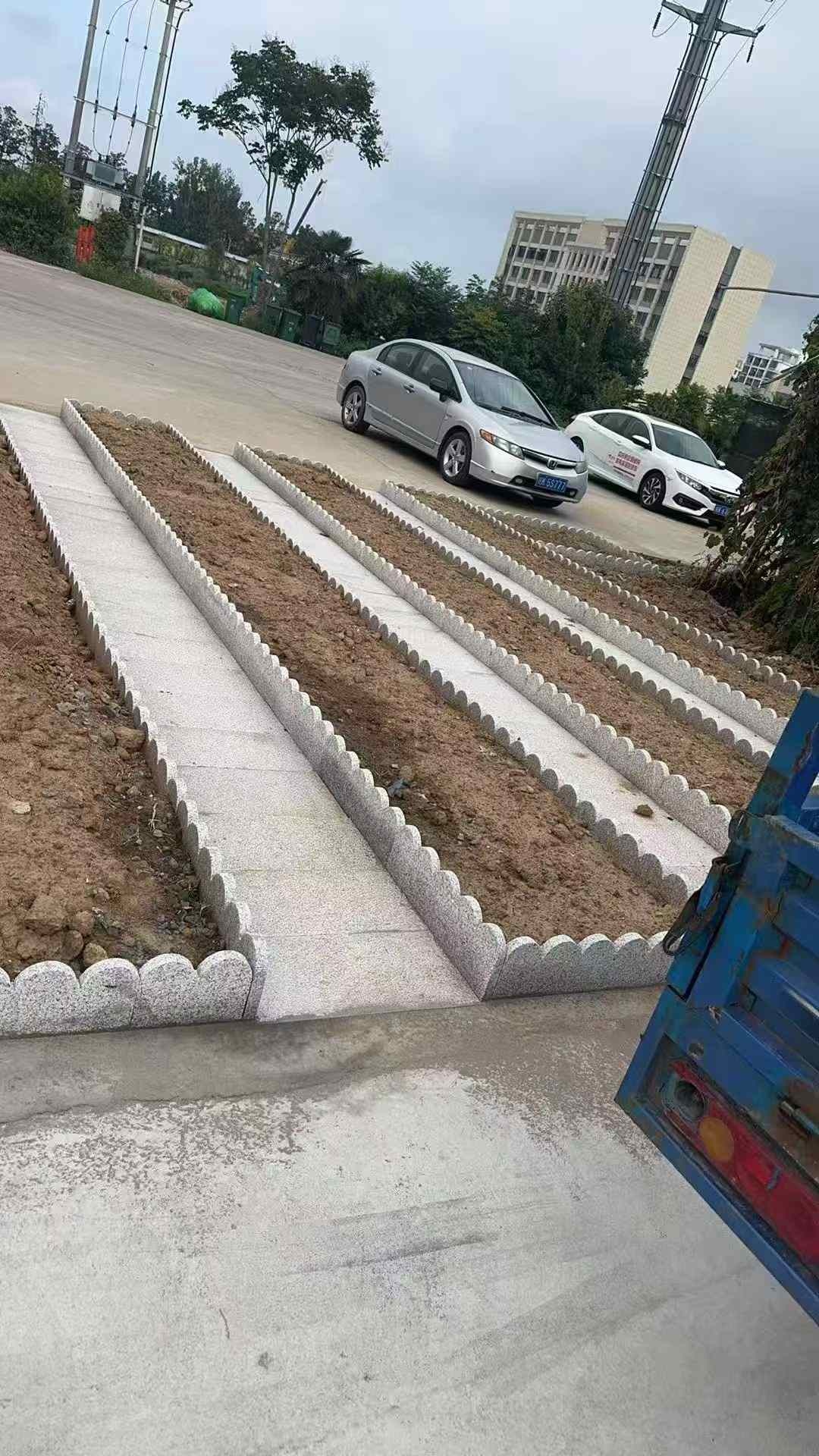 吉林省芝麻白花边石