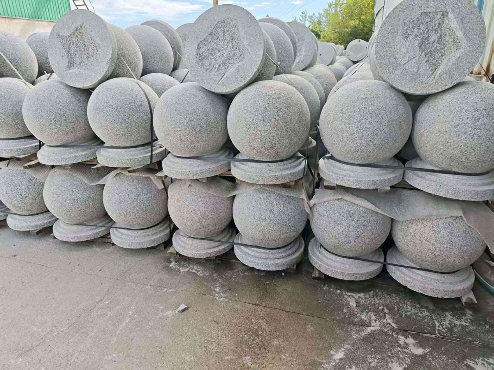 吉林省圆球石球挡车球
