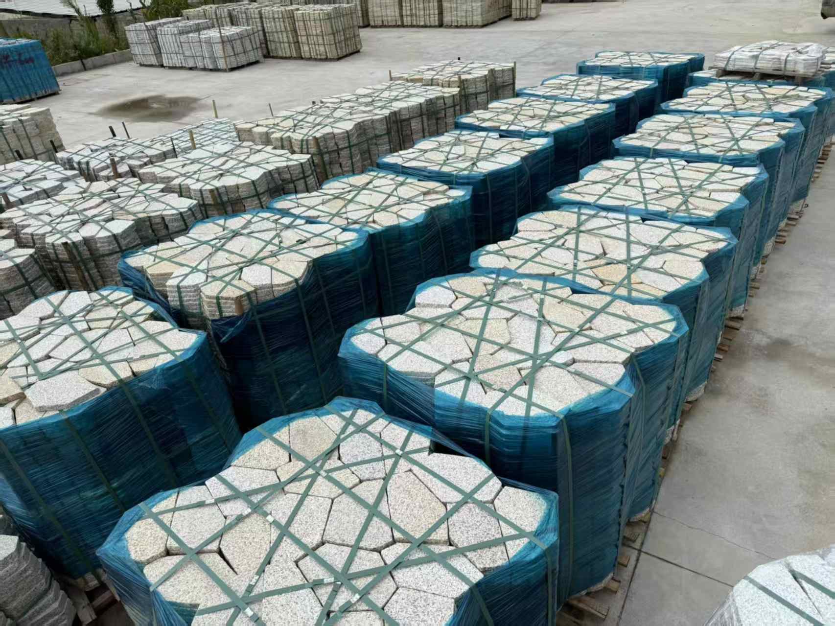 吉林省黄金麻冰裂纹 碎拼