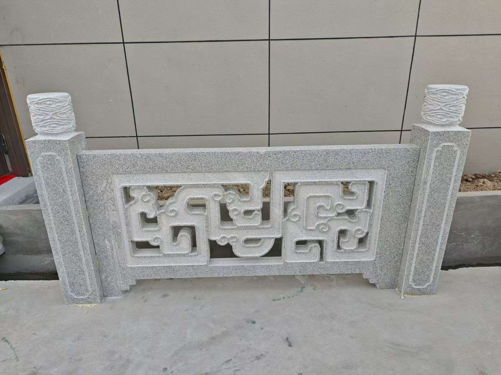 吉林省芝麻白河道栏杆 桥栏杆